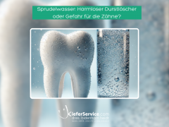 Studie zeigt: Sprudelwasser kann Zahnschmelz angreifen