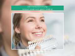 Zahnfarbbestimmung: Warum Weiß nicht gleich Weiß ist